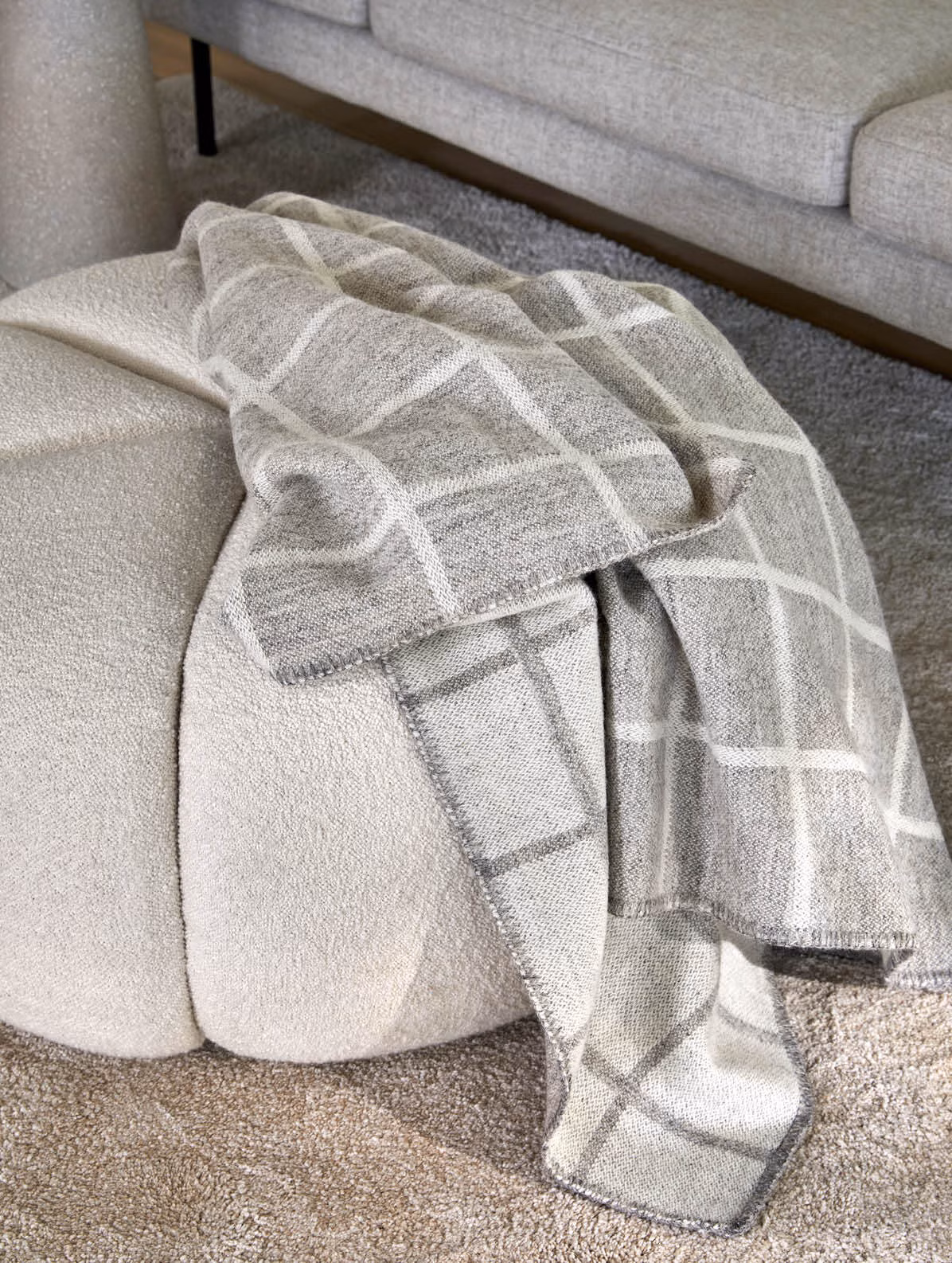 Oppdal ullpläd natur