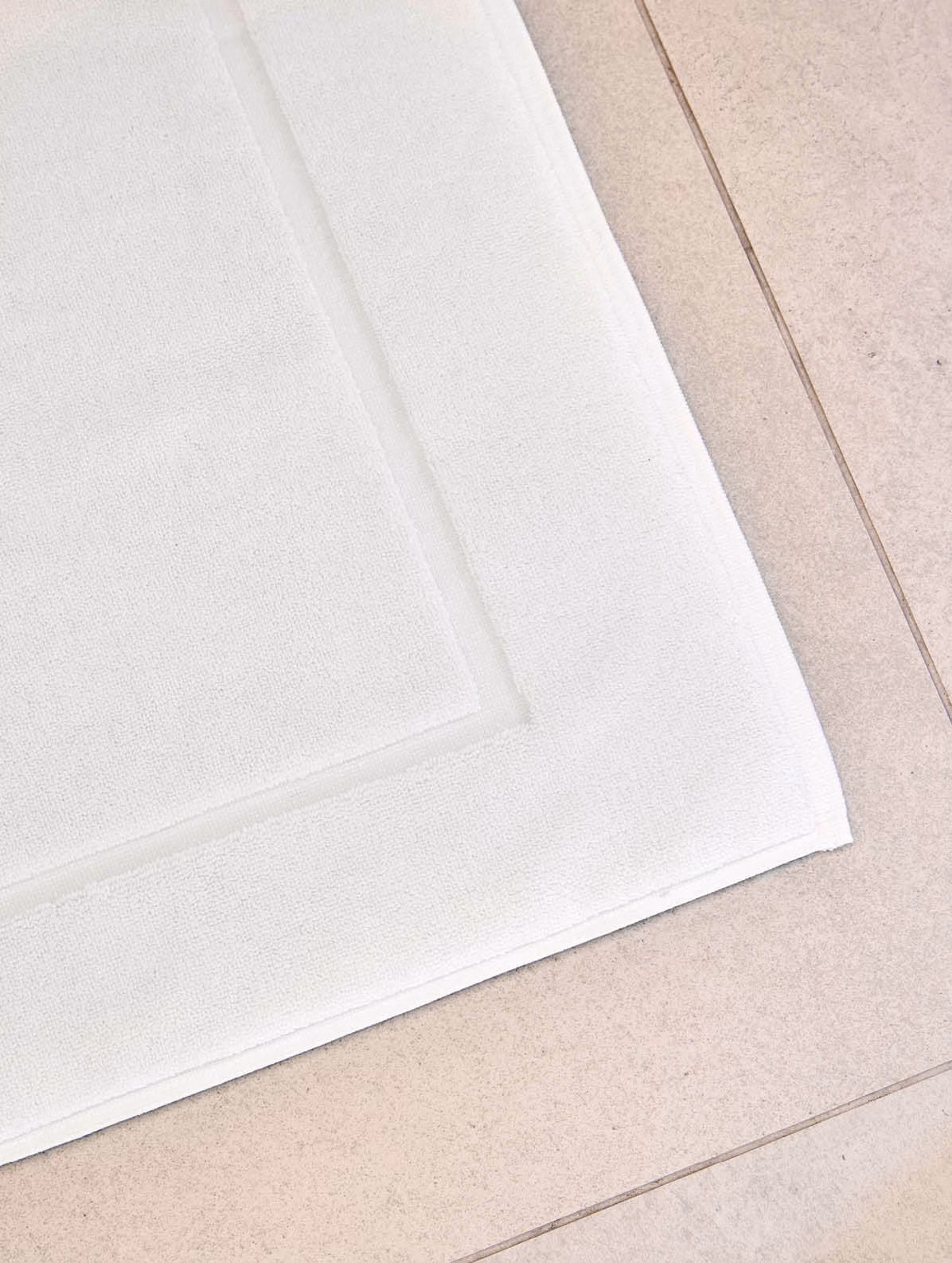 Classic badmatta vit