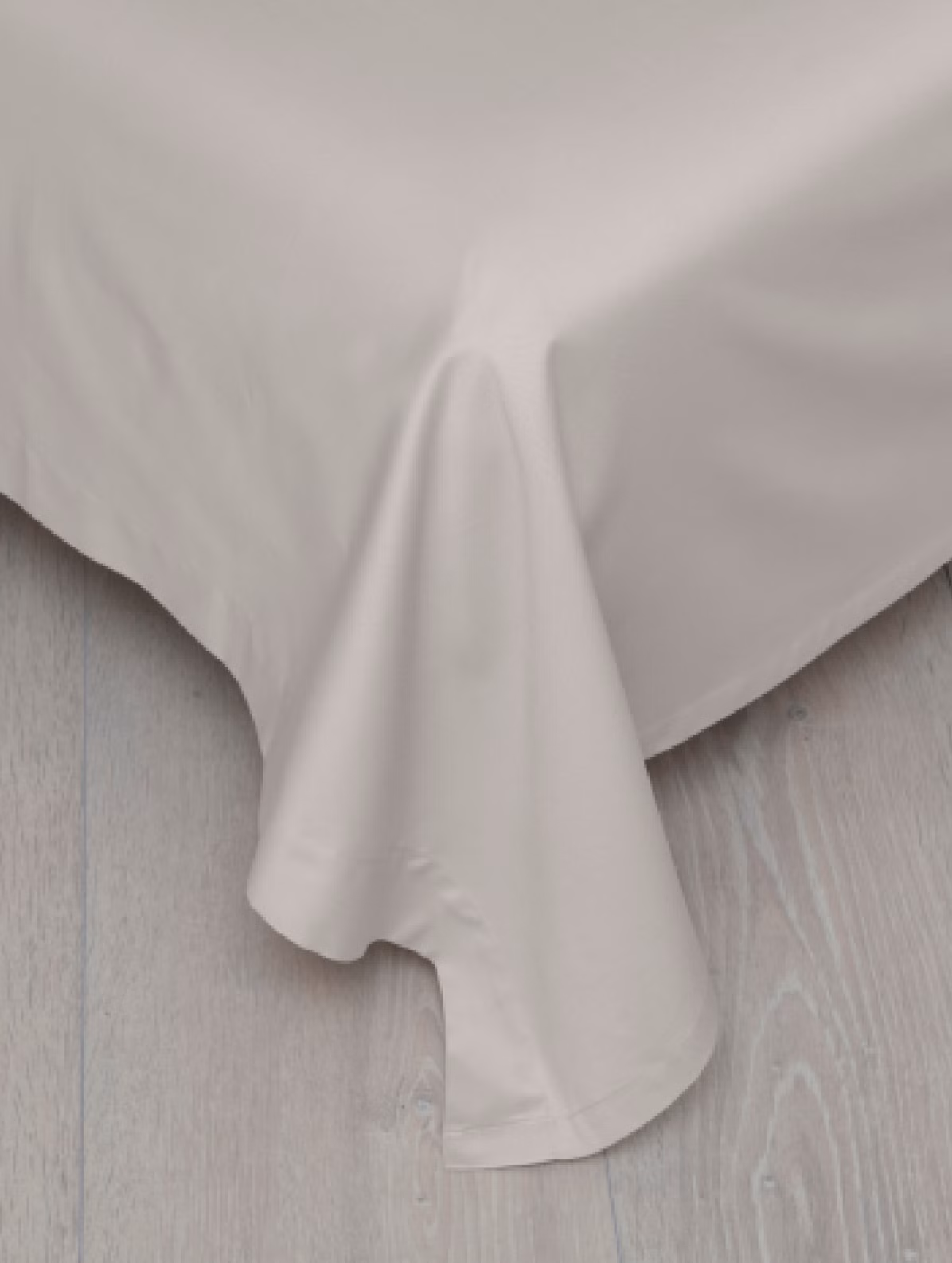 Elegance slätt lakan beige