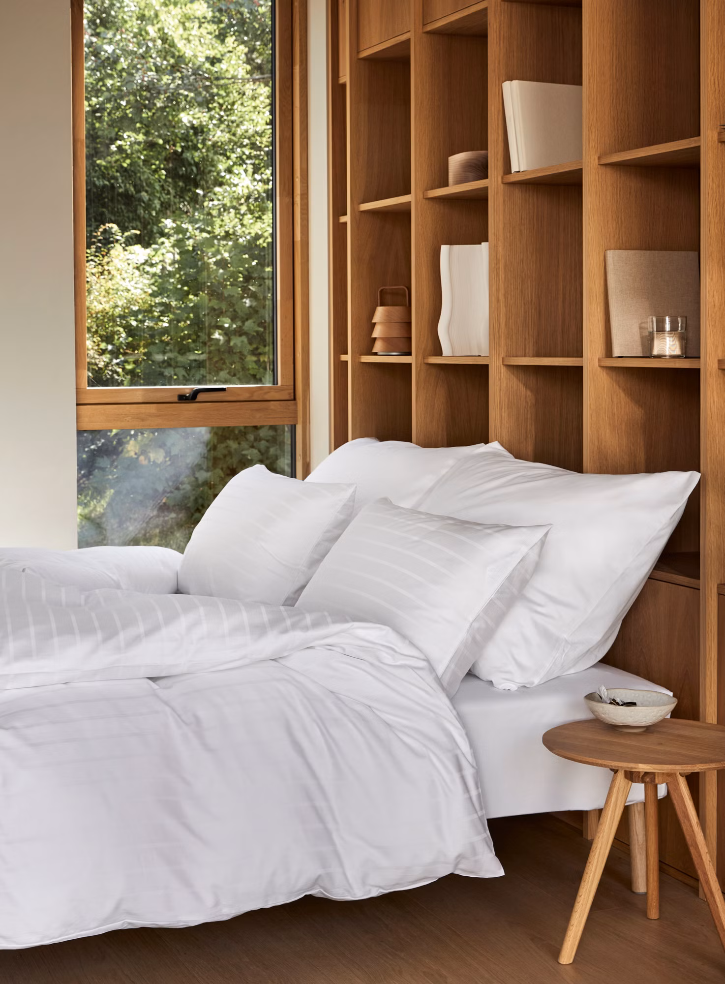 Milano påslakanset vit