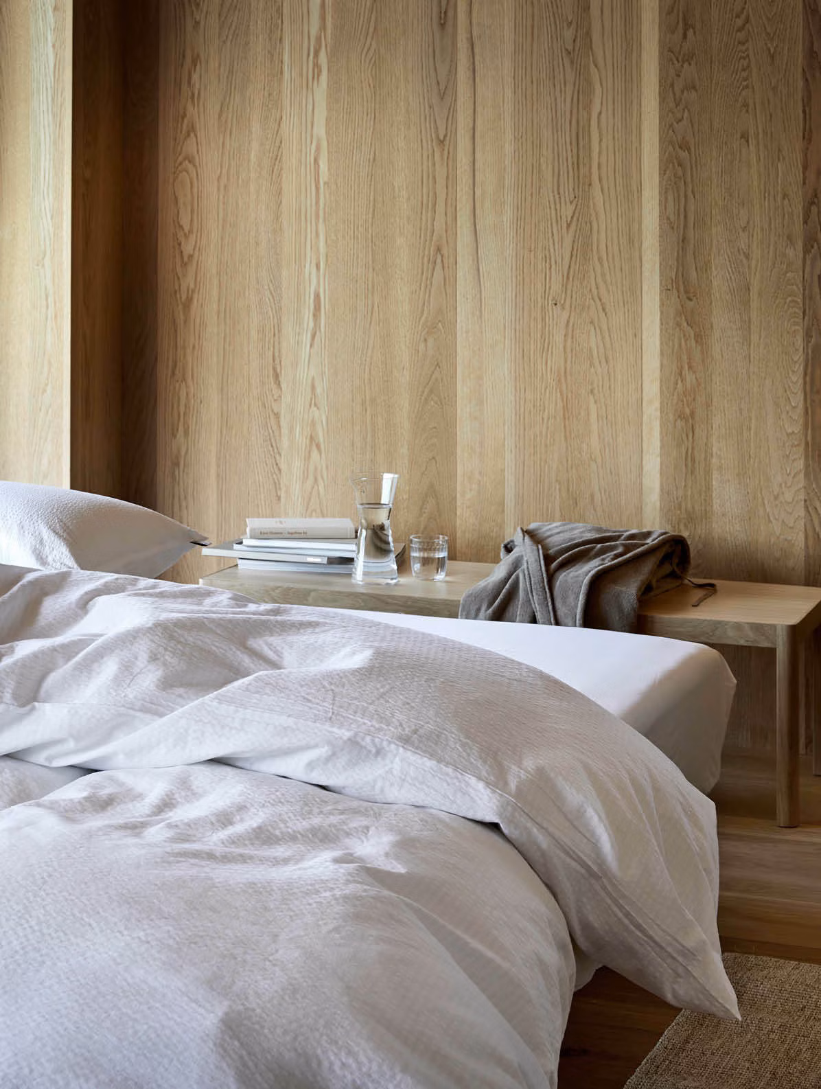 Pure påslakanset vit