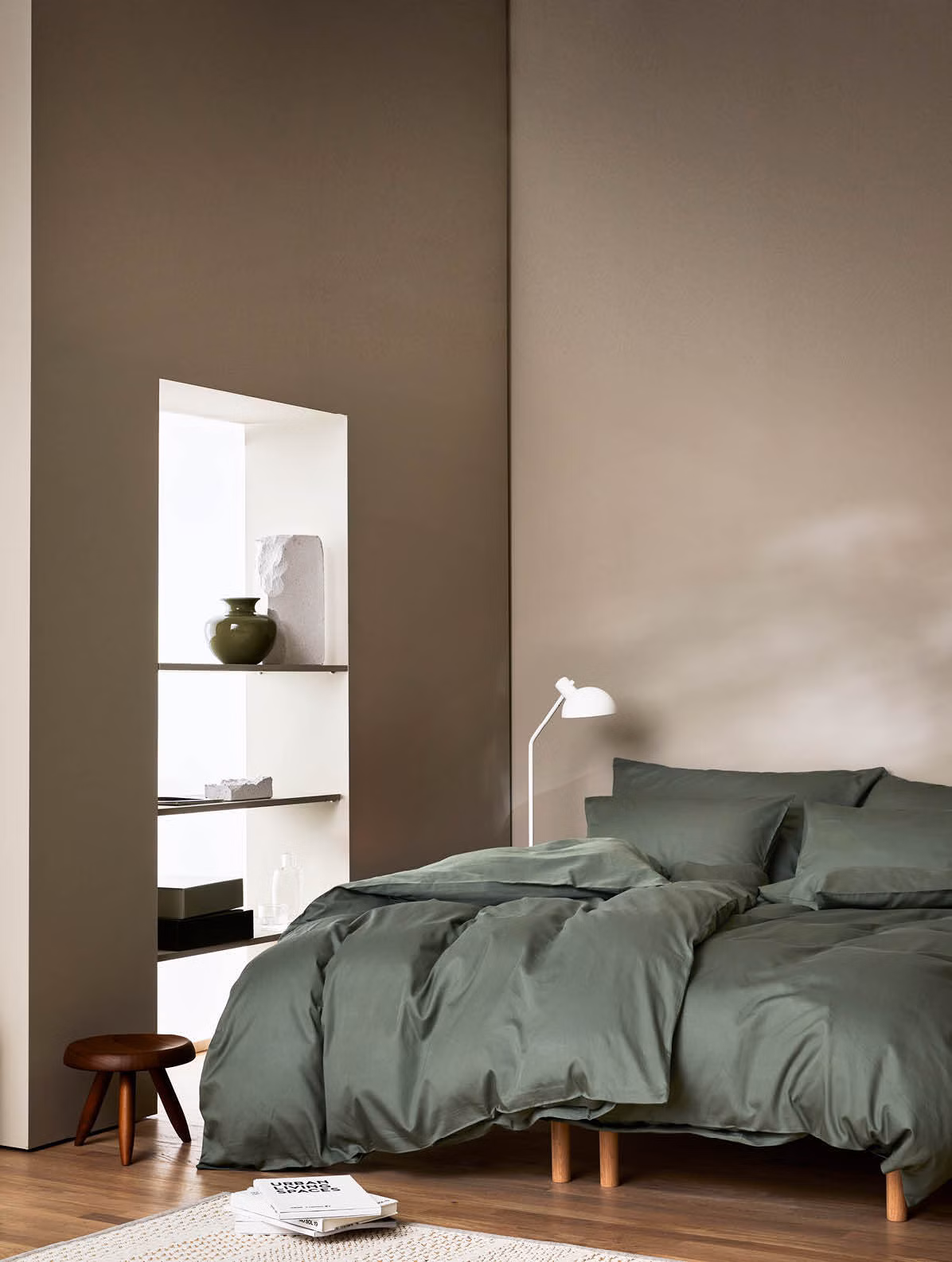 Harmoni påslakanset dämpad grön