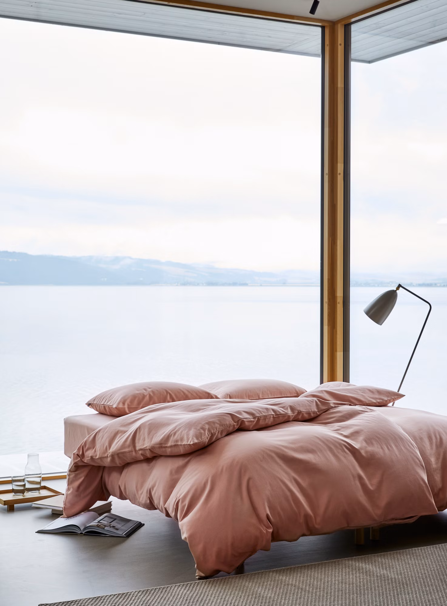 Harmoni påslakanset varm rosa