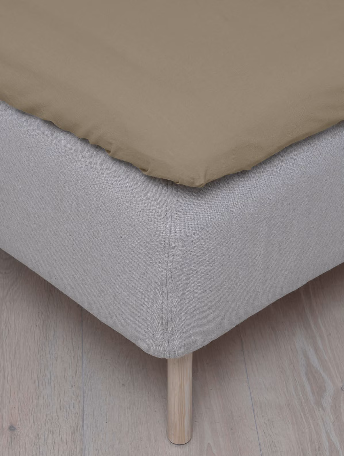 Frøya lakan olivengrön