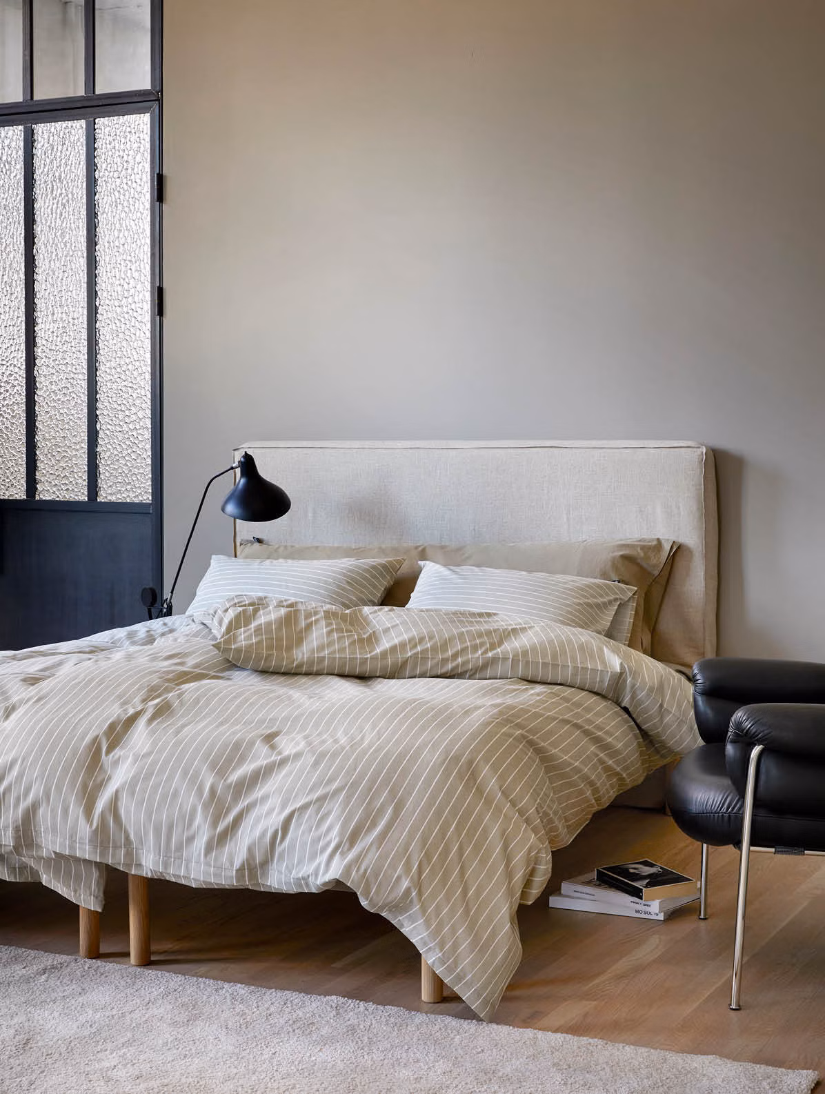 Pia påslakanset olivengrön