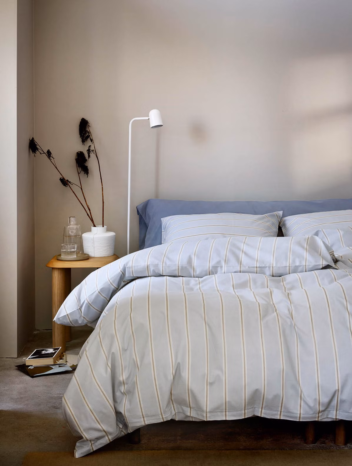 Magnus påslakanset ljus denimblå