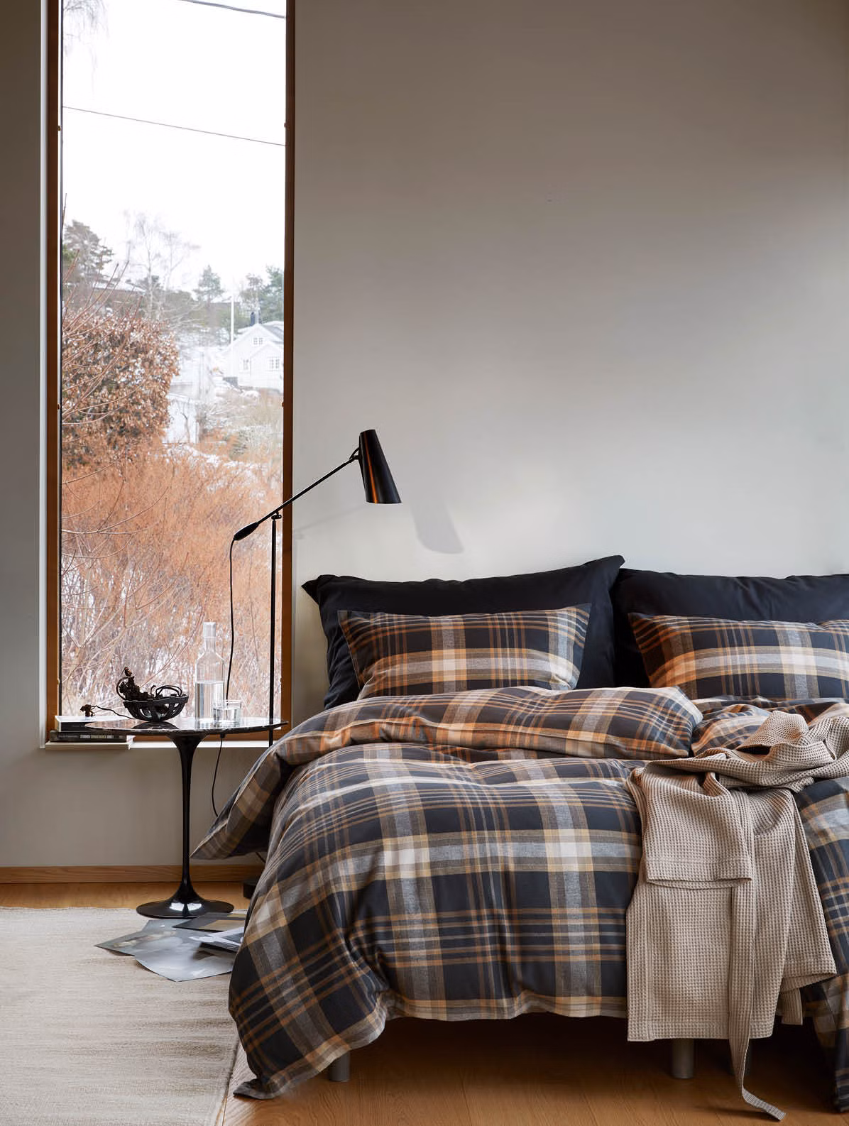 Richard påslakanset dämpad sort