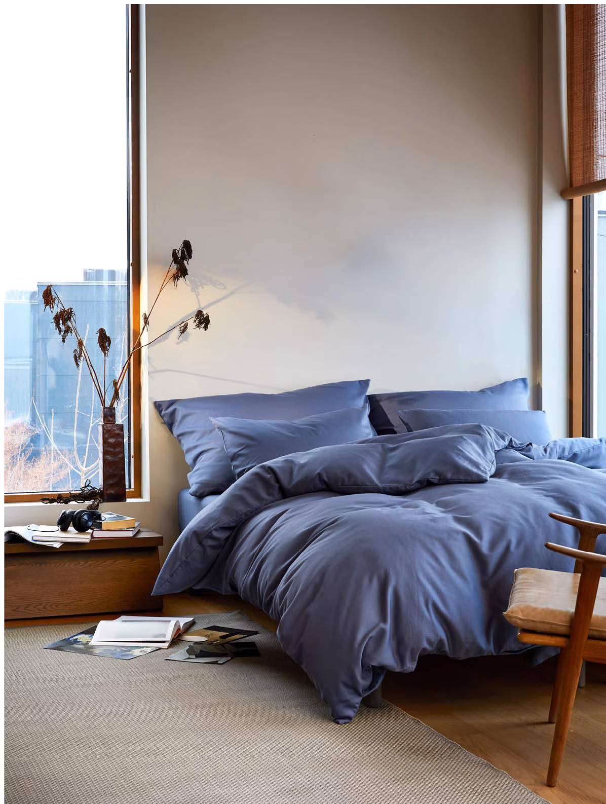 Harmoni påslakanset denimblå