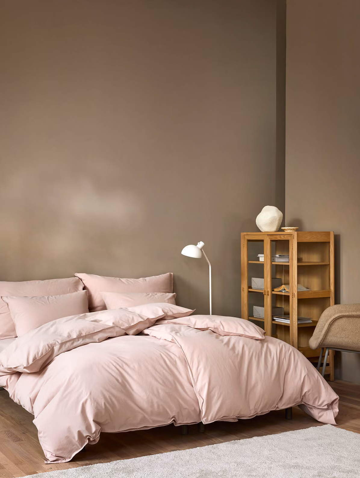 Frøya påslakanset dus rosa