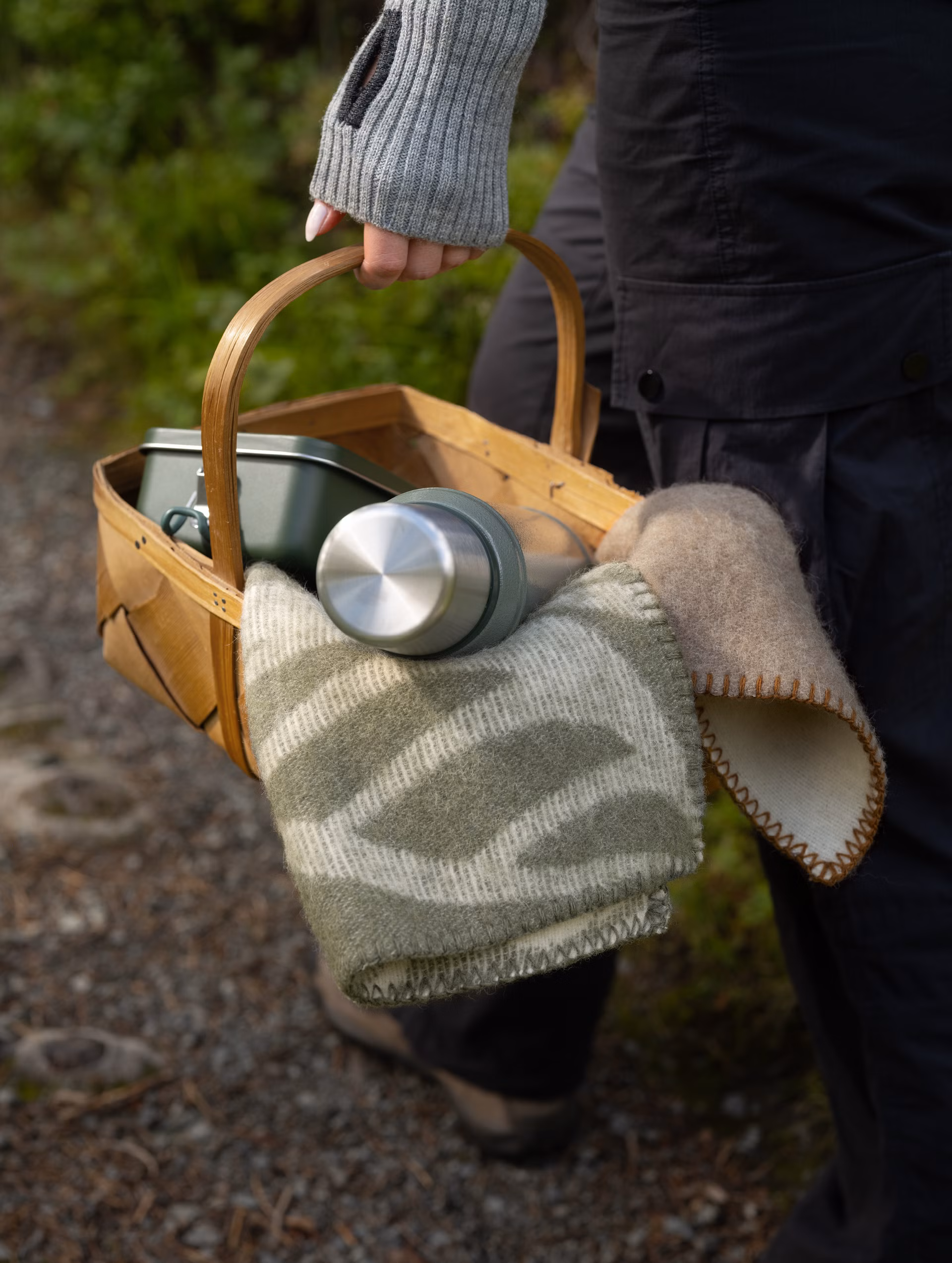 Briksdalen sittunderlag grön