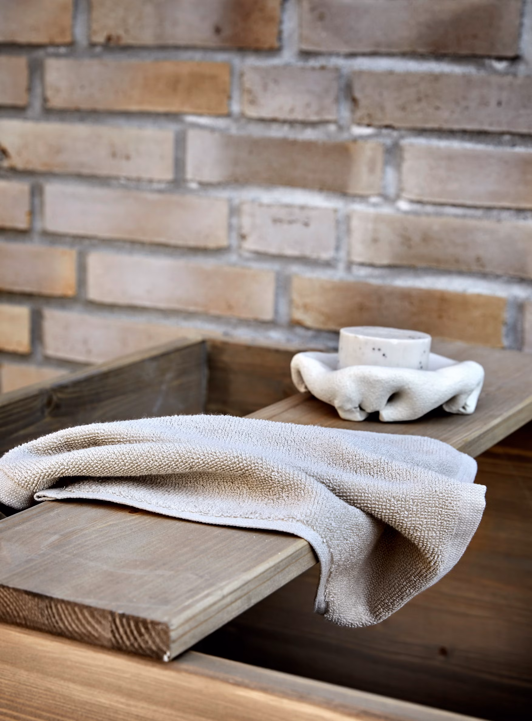 Everyday tvättlapp ecru